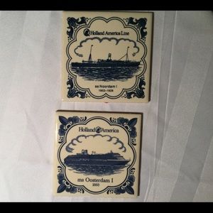 Holland America coasters 🎈 2 for $15 🎈